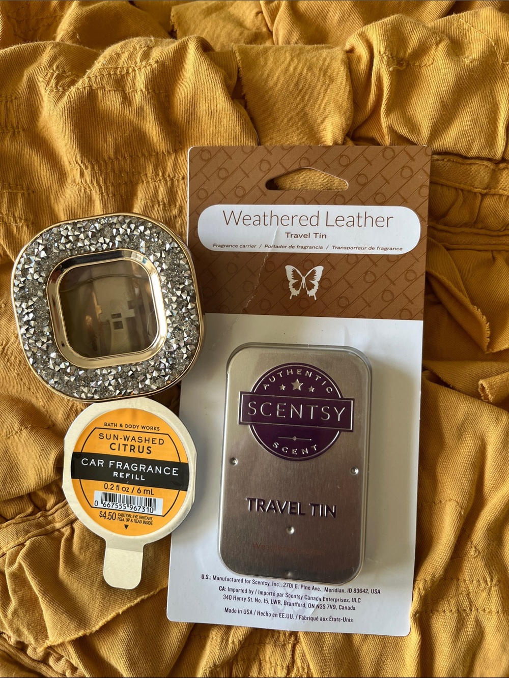 Scentsy and B&BW Travel Tin and Car Fragrance Bundle
